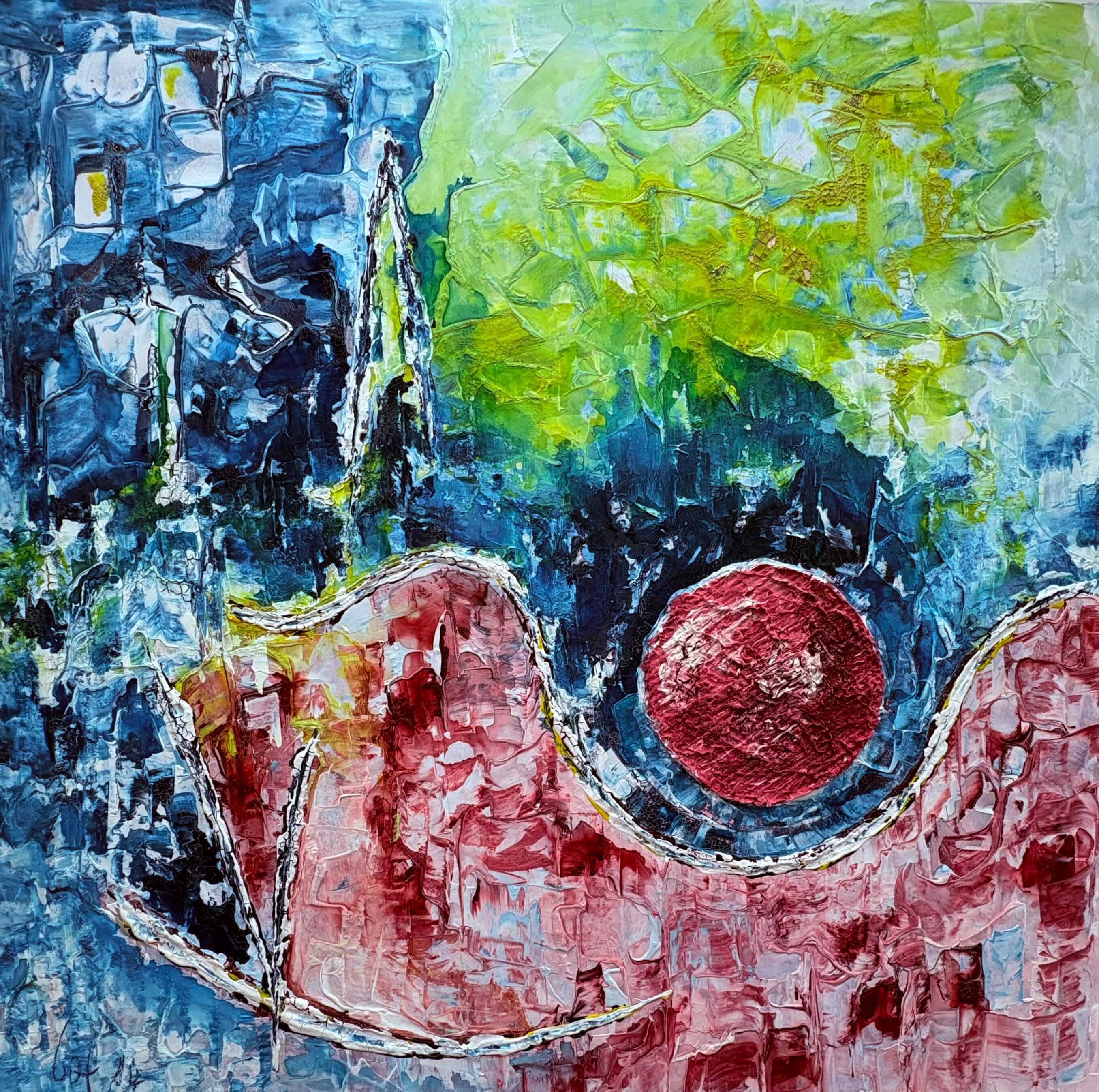 Acryl - Acrylmischtechniken - IMG_0106